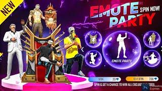 Emote Party Event Confirmed 2024 | Throne Emote Return | Enternal Event In India Serve | sinnugamer0