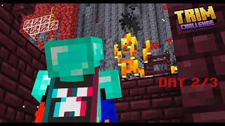 Minecraft Trim Challenge - Day 2 - Go to the Nether