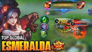 ESMERALDA BEST BUILD 2021 | TOP GLOBAL ESMERALDA GAMEPLAY | MOBILE LEGENDS