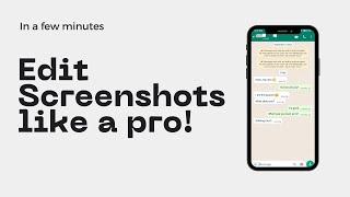 How to Edit Screenshots Like a Pro | Tricky4you