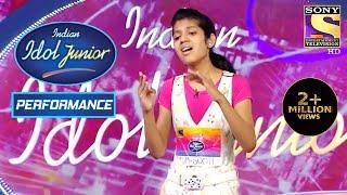 Bubbly Sakshi Delivers A Lyrical Performance | Indian Idol Junior 2