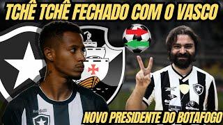 TCHÊ TCHÊ ACERTOU CONTRATO COM O VASCO | JOÃO PAULO MAGALHÃES O NOVO PRESIDENTE | ALMADA E LYON