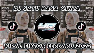 DJ SATU RASA CINTA CINTA • VIRAL TIKTOK FULL BASS TERBARU 2023 ( Yordan Remix Scr )