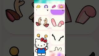 Hello Kitty Makeover_PAZU_AVATAR WORLD #vhyychannel #avatarworld #shorts