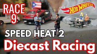 Diecast Racing Speed Heat Tournament II Race 9 Modified Diecast Racing Cars