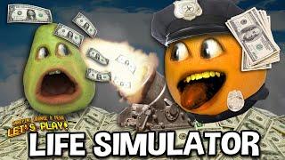 LIFE SIMULATOR!!! | (Annoying Orange & Pear Play!) #sponsored