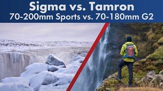 Sigma 70-200 mm Sports vs. Tamron 70-180 mm G2 | Tele-Zoom-Objektive im Duell [Deutsch]