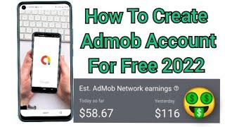 How To Create Admob Account For Free 2022 #Admob Earning Account #Earn $115 Daily️️