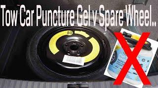 Tow Car Puncture Gel v Spare Wheel