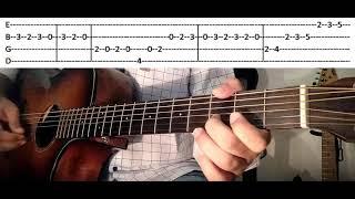 Canon in D - Guitar Cover + TAB (Tutorial) - EASY Guitar Lesson