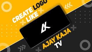 CREATE LOGO LIKE || AJAY KAJA TV || PIXELLAB || THE ANIMATOR