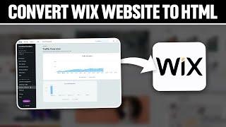 How To Convert Wix Website To HTML 2024! (Full Tutorial)