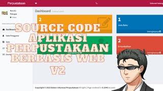 Source Code Aplikasi Perpustakaan Berbasis Web V2 (Red Velvet)