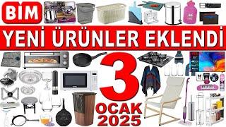 BİM ŞAHANE CUMA AKTÜEL ÜRÜNLERİ | BİM BANYO VE MUTFAK GEREÇLERİ | BİM 3 OCAK 2025 KATALOĞU | BİM