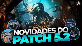 LOUCURA! PATCH 5.2: MAPA HEXTEC, SKINS, MATCHMAKING, T-HEX... | Wild Rift