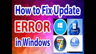 How to fix windows update error,windows update error,802400420,#0x00000000,#0x00000001,#0x0000007B,