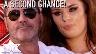 Simon Cowell Tells Contestant To REMOVE HER MAKE UP And Perform Again! | X Factor Global