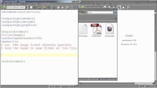 LaTeX Tutorial 10 inserting images into your document