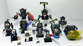 New LEGO Skibidi Toilet Minifigures | Unofficial Lego minifigures