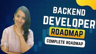 The Complete Backend Developer Roadmap 2024 in Tamil | 7 Step Roadmap to Become Backend Developer