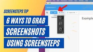 6 Ways to Grab Screenshots Using ScreenSteps