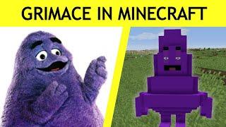 How to make Grimace from McDonald's in Minecraft