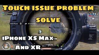 FIX iPhone XS Max - XR TOUCH ISSUE 100% | 4 FINGER MULTI TOUCH ISSUE | PUBGMOBILE/BGMI IN 2022