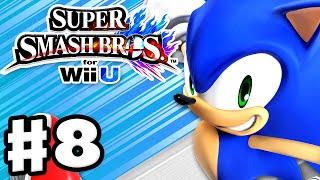 Super Smash Bros. Wii U - Gameplay Walkthrough Part 8 - Sonic! (Nintendo Wii U Gameplay)