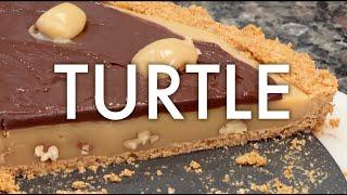 TURTLE PIE : CARAMEL CHOCOLATE PECAN : SEPTEMBER PIES S2 E17