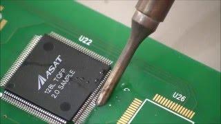 Professional Hand Soldering Training - SMT, The Art of Drag Soldering and Fine-Pitch QFP