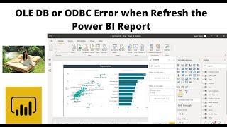 OLE DB or ODBC Error when Refresh the Power BI Report
