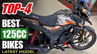 Top 4 Most Fuel Efficient 125cc Bikes in India 2024  for Mileage and Performance | OBD 2 models