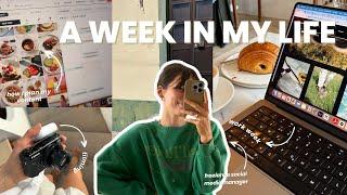 Life as a freelance social media manager (a weekly work vlog)