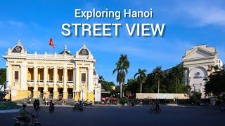 STREET WALK IN HANOI VIETNAM - HANOI STREET VIEW, VIETNAM CAPITAL CITY/TRẠM TV__trung bonsai