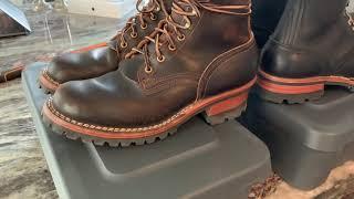 Nicks Boots Overlander vs Urban Logger Comparison and Sizing / fit comments