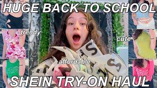 HUGE TRENDY BACK TO SCHOOL SHEIN TRY-ON HAUL 2021 !!