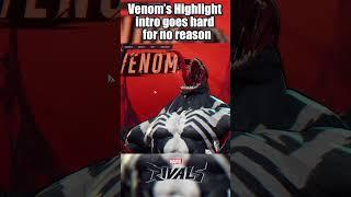 Venom highlight intro be like Marvel Rivals #marvelrivalsgameplay