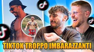 REAGIAMO AI TIK TOK PIÙ IMBARAZZANTI REALIZZATI SU DI NOI! #2 - SIAMO QUASI SVENUTI DALLE RISATE!