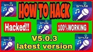 How to hack Sing! Smule v5.0.3(VIP ACCESS) (without root)2017 100%working
