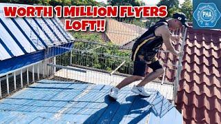 NAHULOG SI COACH YENG SA WORTH 1M FLYERS LOFT!!