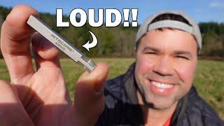 The World Loudest Whistle | Nitecore NSW10 Titanium Full Metal Whistle