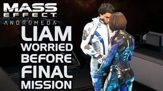 Mass Effect Andromeda - Liam Worried Before Final Mission (All Dialogue Options)