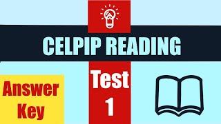 CELPIP Mock Reading Answer Key