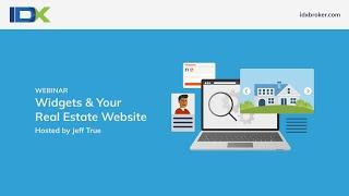 Widgets & Your Real Estate Website