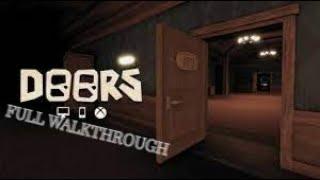 ROBLOX DOORS| Full Walkthrough| NO DAMAGE| NO DEATHS|