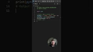 Working with JSON Data in Python - Python Explained #shorts #python #pythonprogramming