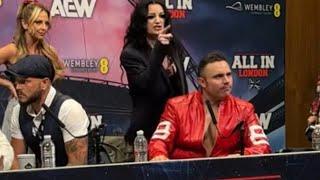 Saraya Drops F-Bombs During AEW ALL IN 2024 Press Conference