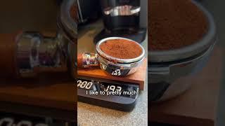 Why you should use a scale for espresso shots