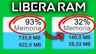 Cómo LIBERAR MEMORIA RAM en un PC con Windows!!