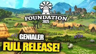 Ich baue eine massive Stadtmauer in Foundation (Full Release Version)